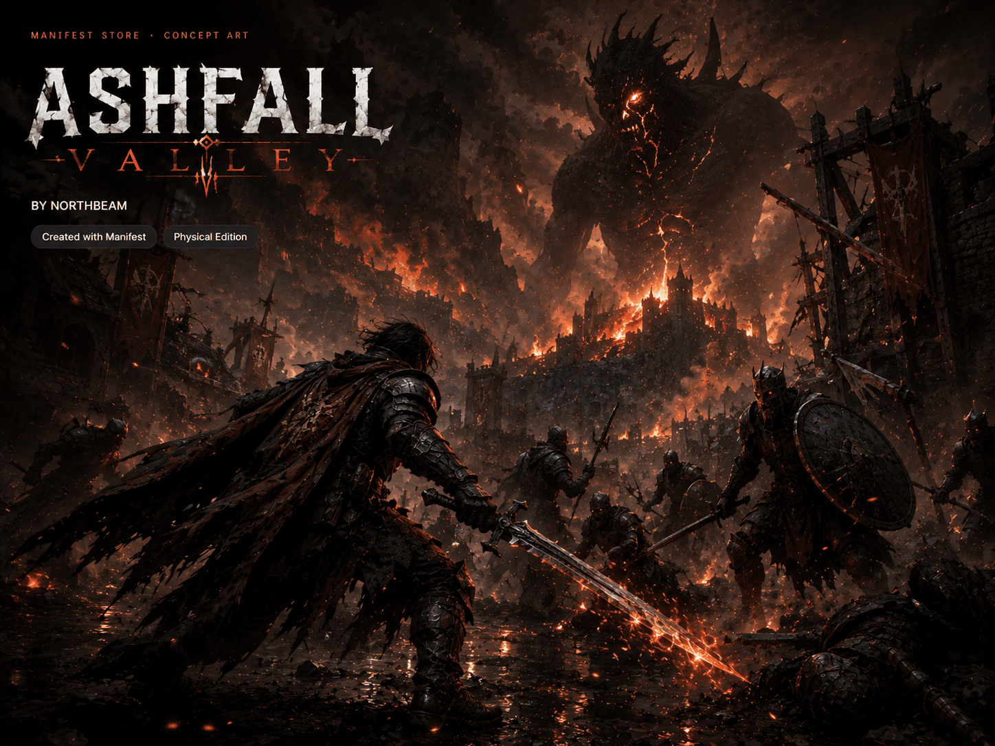 Ashfall Valley key art
